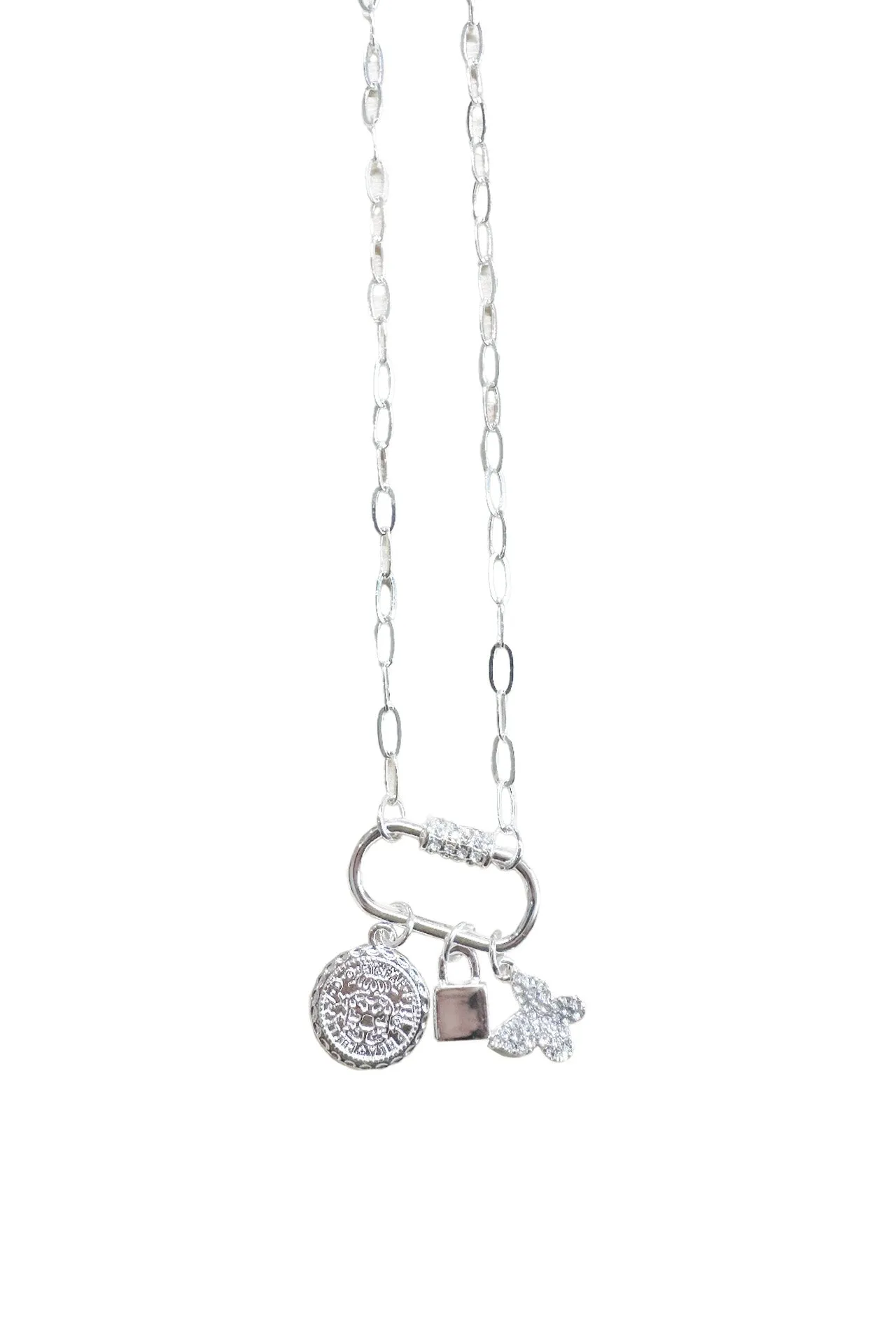 Naomi Climber's Clip & Lock Pendant Necklace