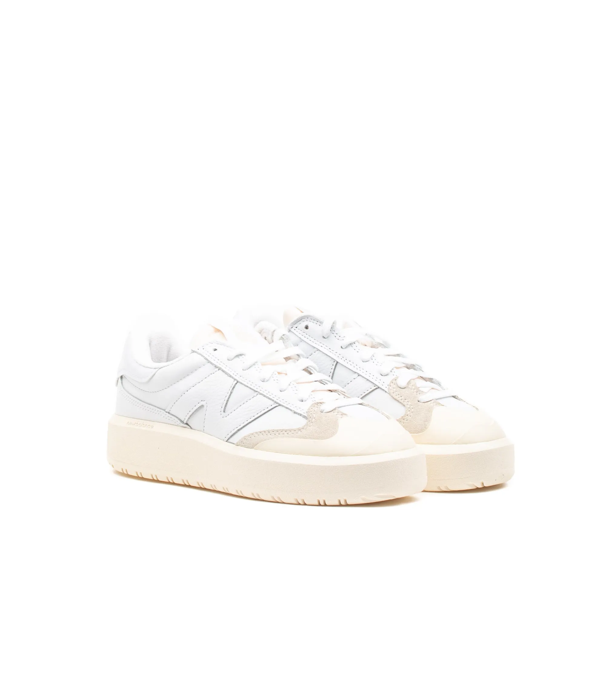 New Balance Ct 302 White Leather