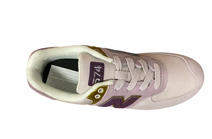 New Balance sneakers da ragazza  GC574MLG rosa