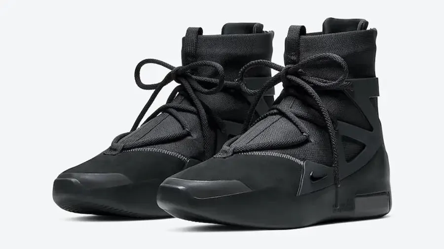 NIKE AIR FEAR OF GOD 1 TRIPLE BLACK