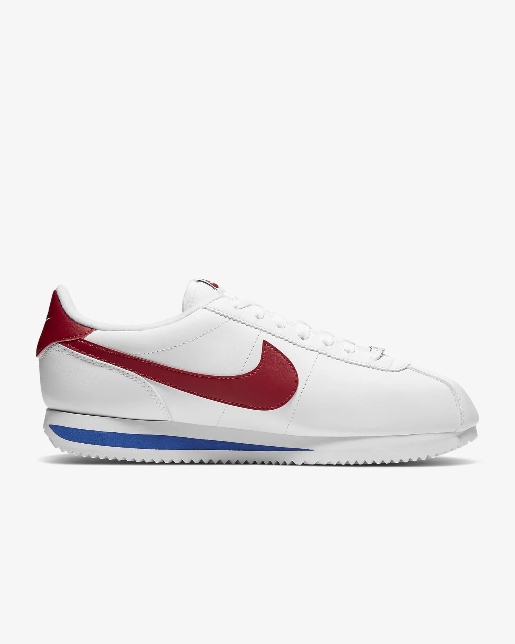 Nike Cortez Basic Leather White Varsity Red 819719-103