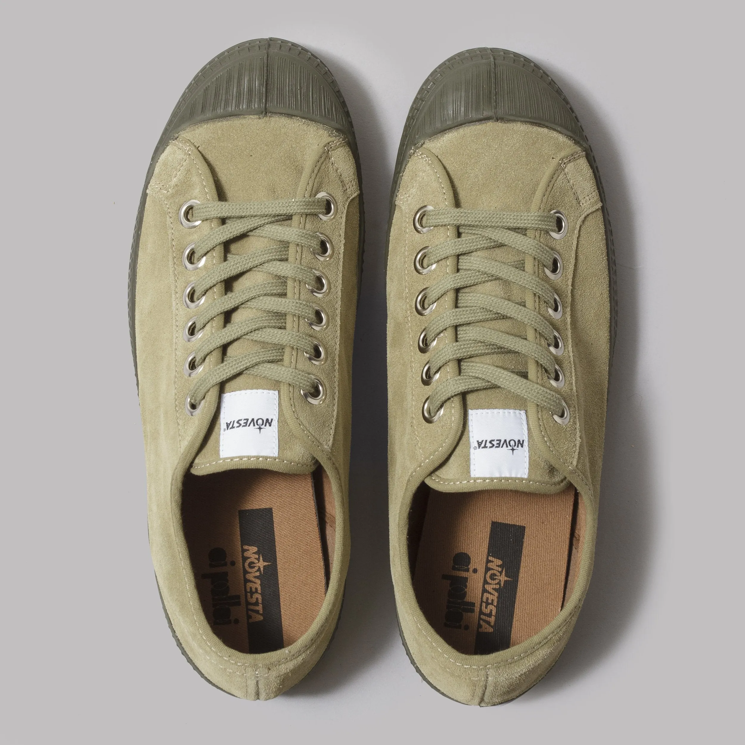 Novesta Oi Polloi Star Master Suede (Olive Suede / Military)