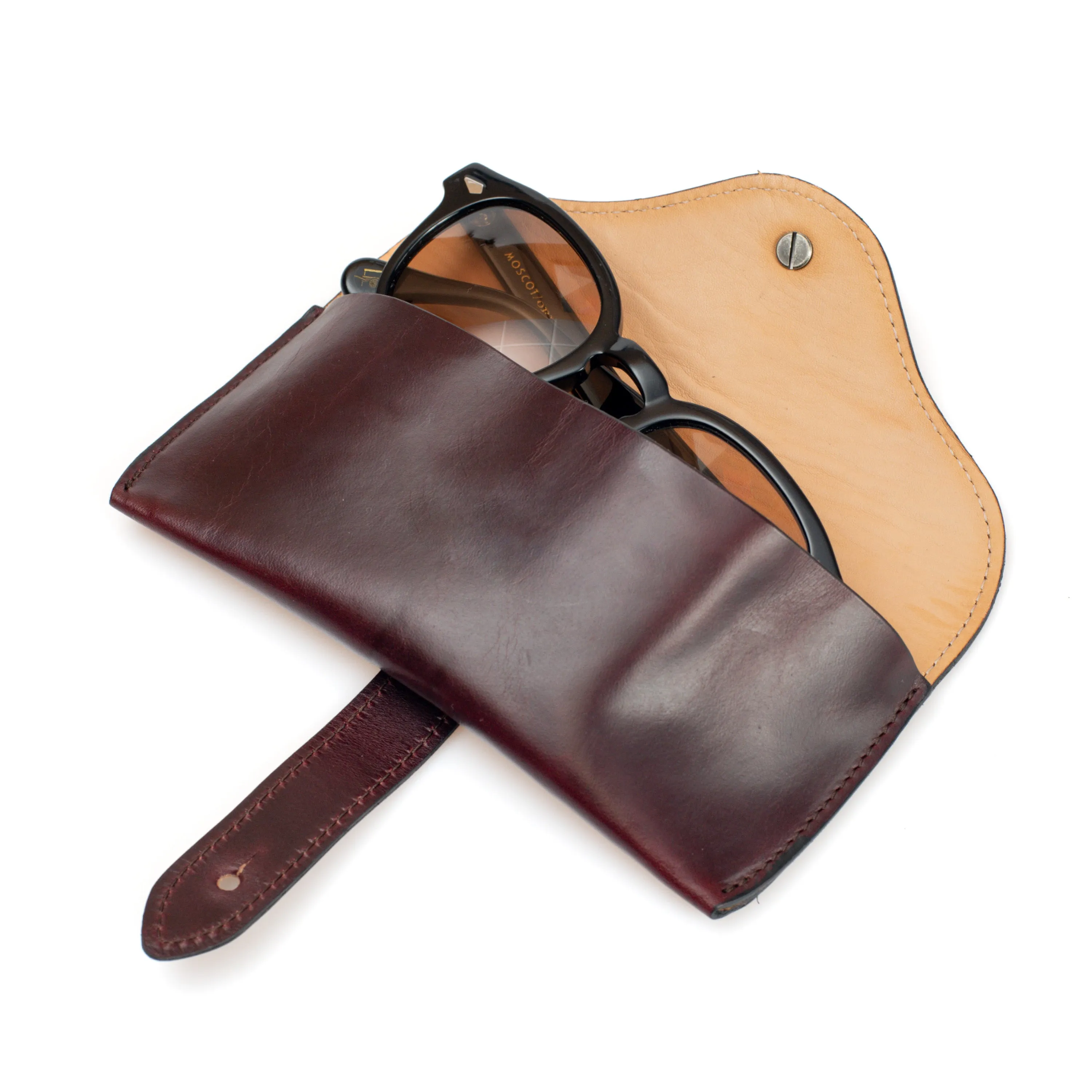 Off-Cuts Collection Chromexcel Glasses Case