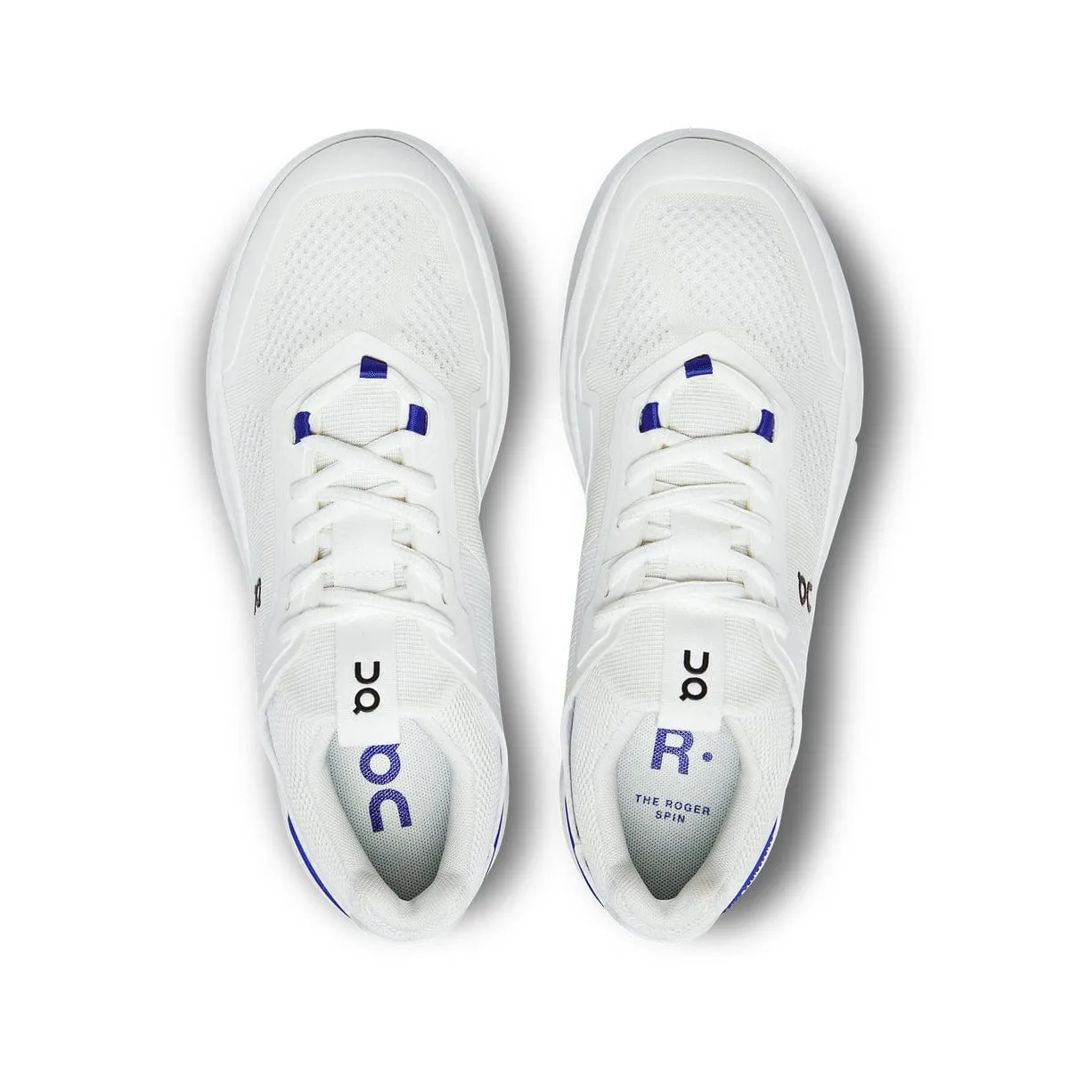 On Cloud Men’s The ROGER Spin Sneakers- White/Indigo