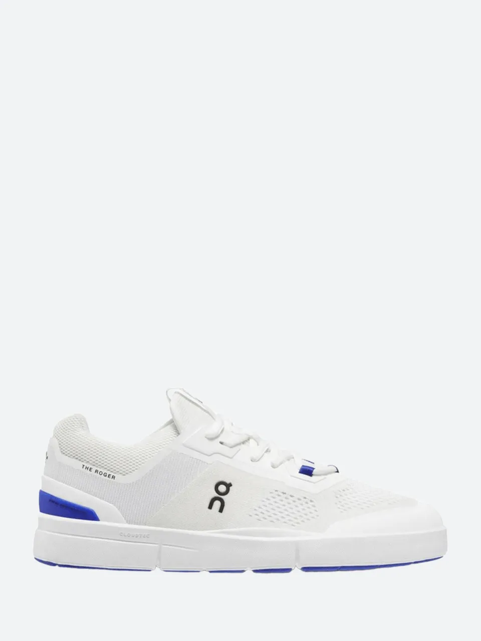 On Cloud Men’s The ROGER Spin Sneakers- White/Indigo