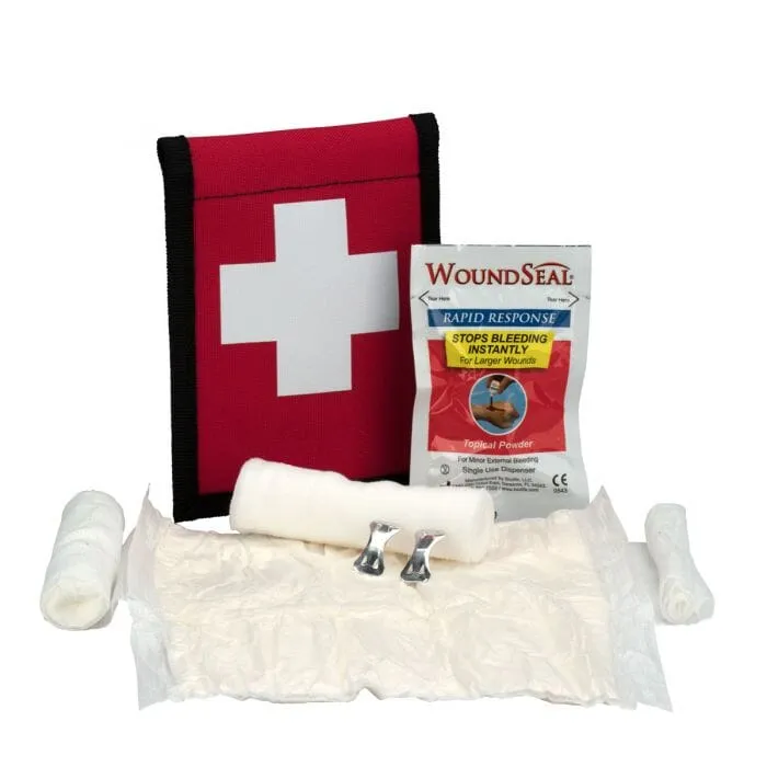 Pac-Kit Climber's First Aid With Wound Seal Kit - 7165