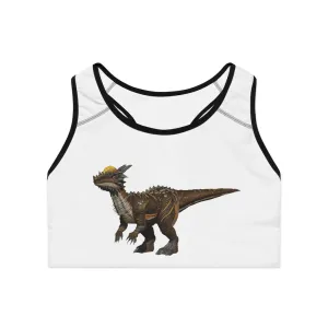 Pachycephalosaurus Sports Bra (AOP)