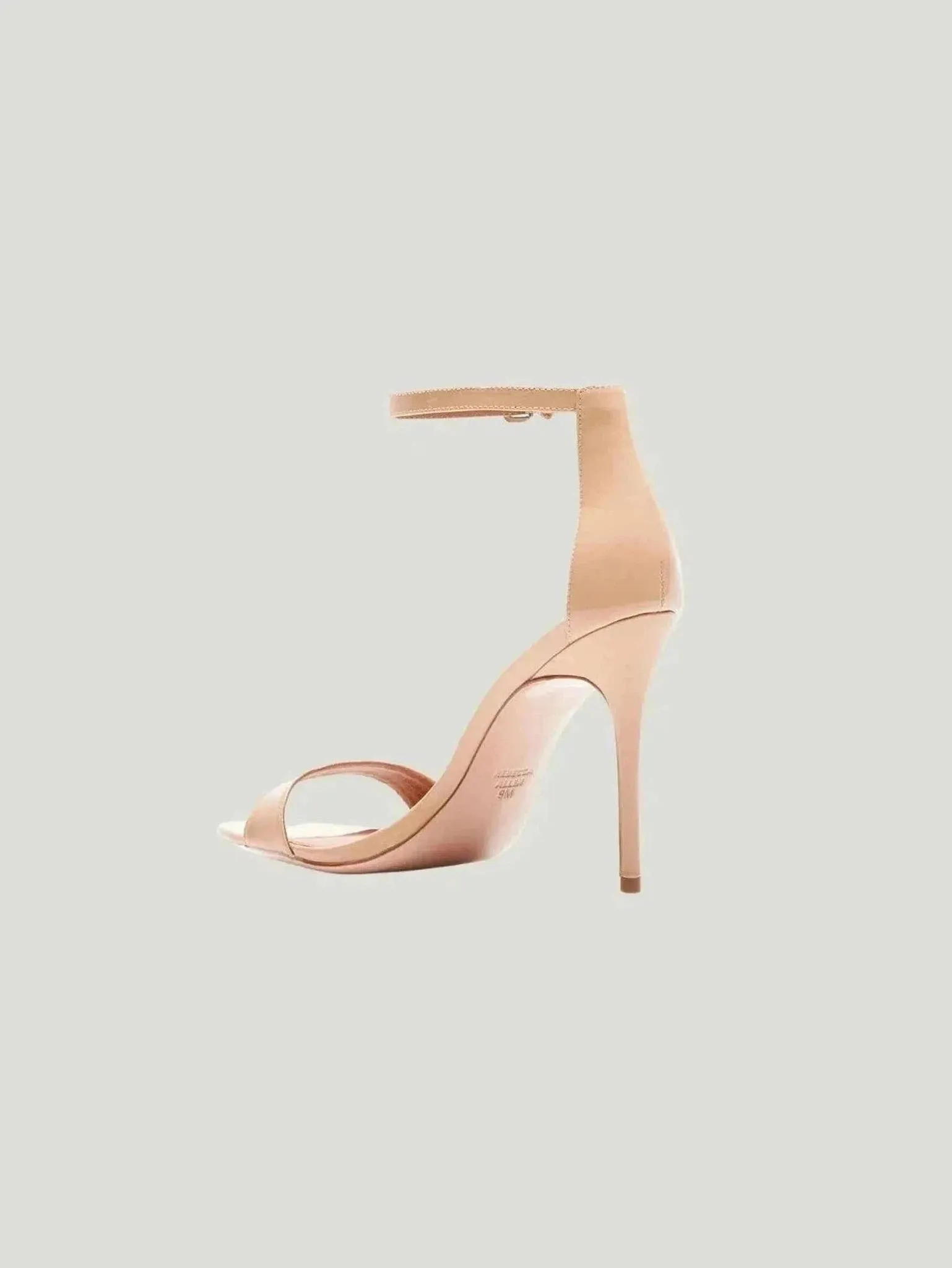 REBECCA ALLEN Nude Two Strap Sandals