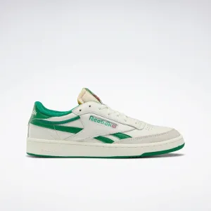 Reebok Footwear Men Club C Revenge Vintage Shoes CHALK/PAPWHT/GLEGRN