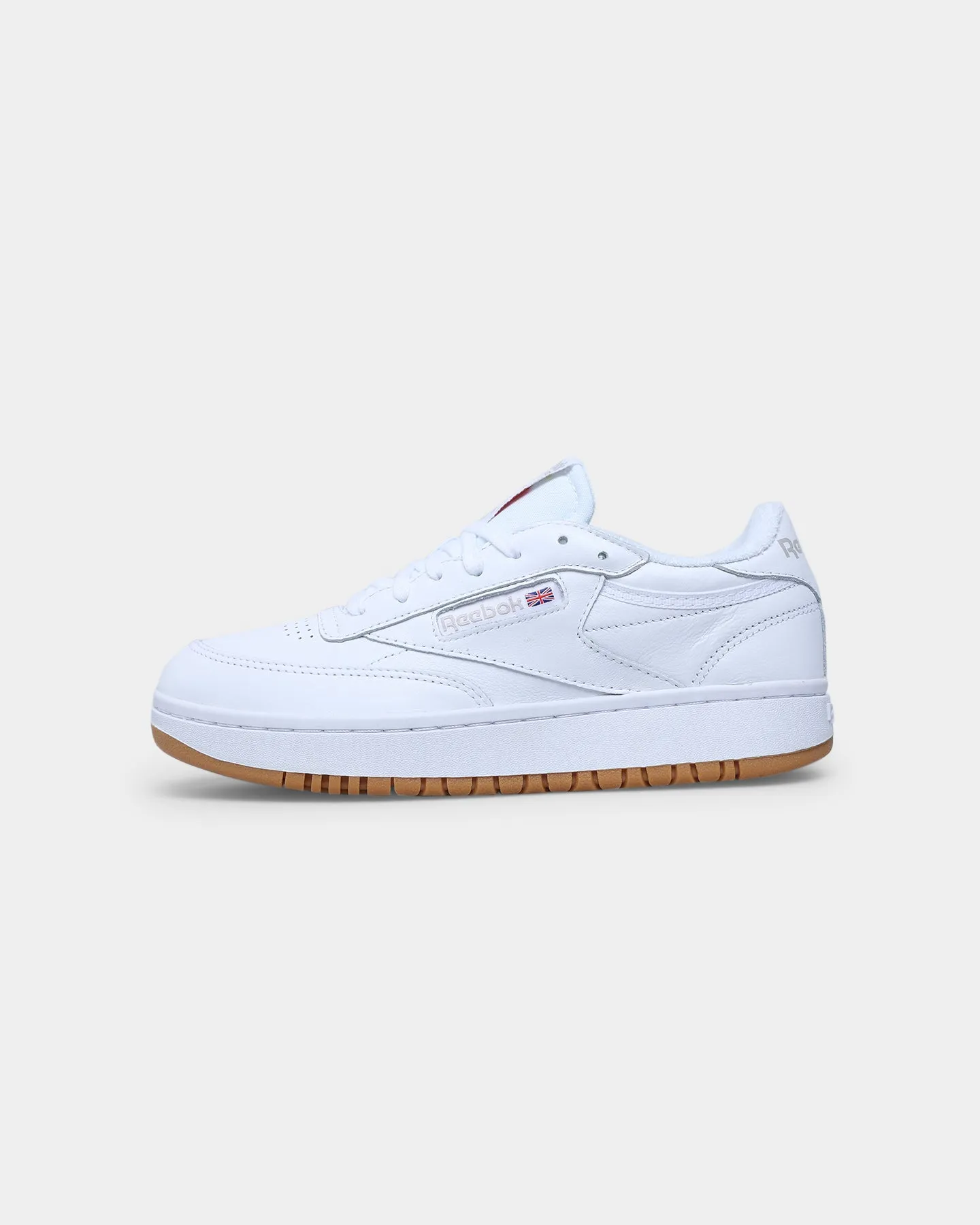 Reebok Women's Club C Double White/Reebok Rubber Gum-07/White