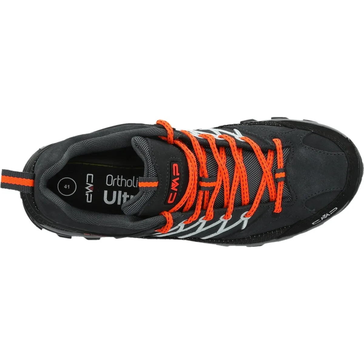 Rigel Low WP Adult Outdoor Shoe - Antracite-Flash Orange