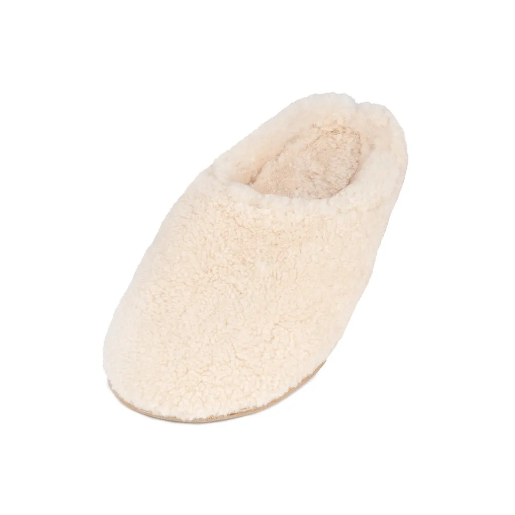 ROMA Shearling Natural White