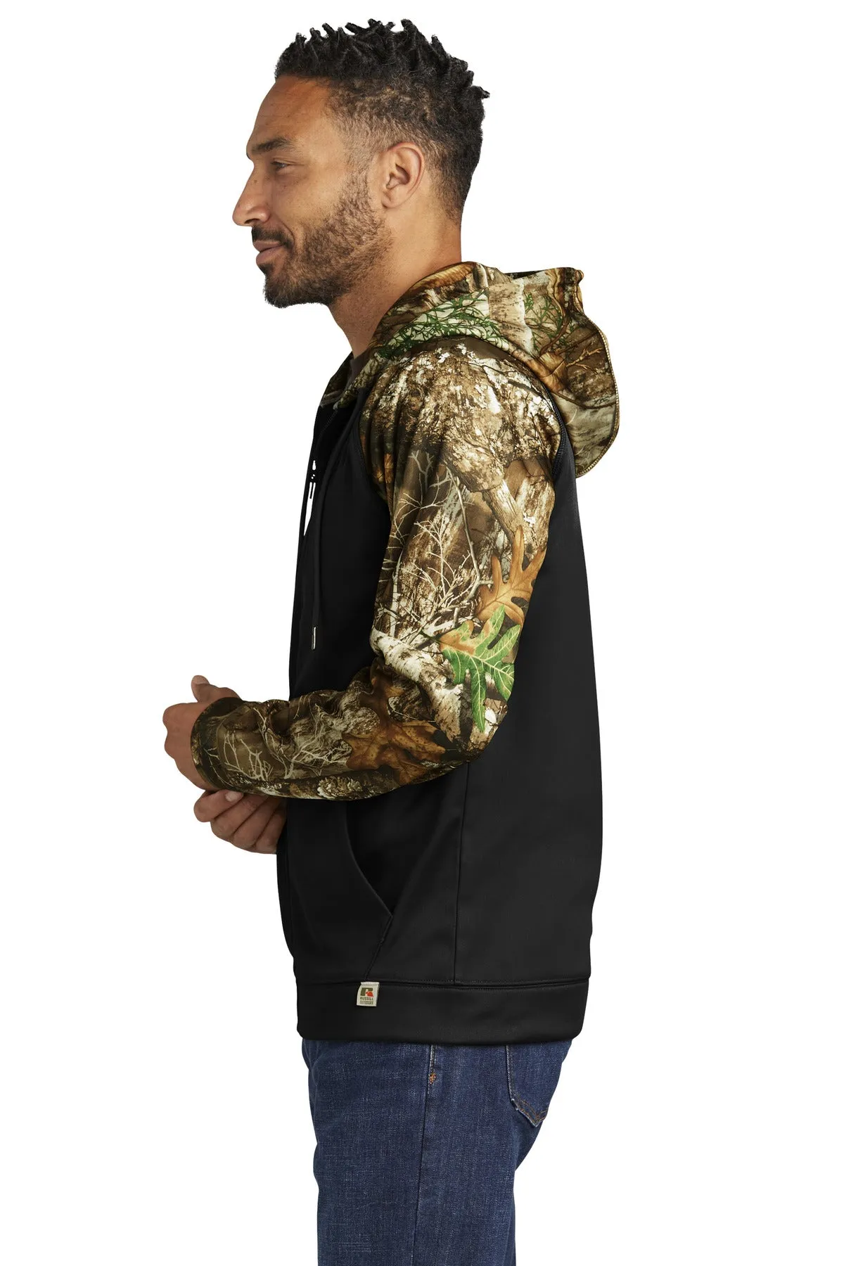 Russell Outdoors™ Realtree® Performance Colorblock Full-Zip Hoodie RU452