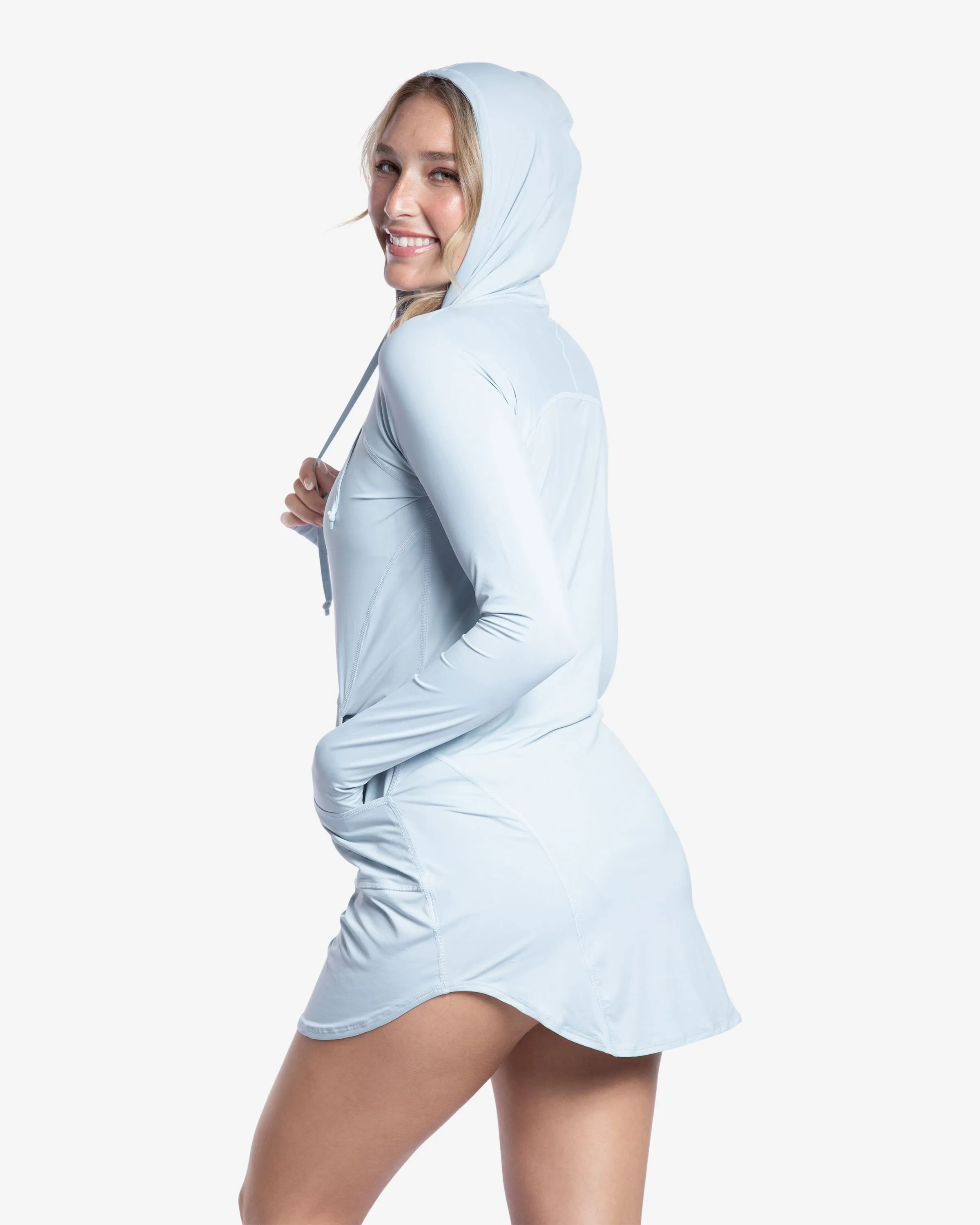 SALE - WOMEN'S RELAXED HOODIE DRESS (2009S)