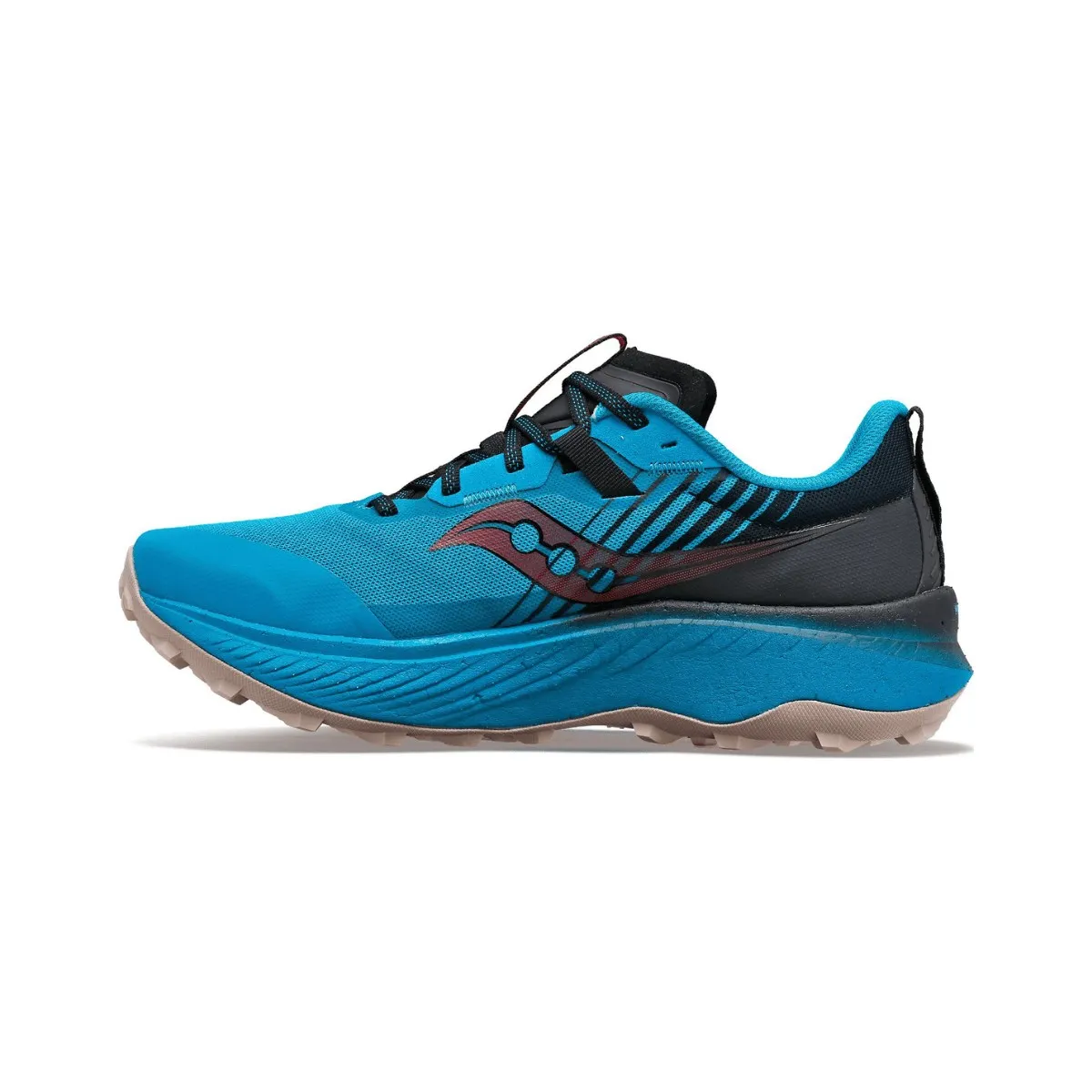 Saucony Endorphin Edge Trail Running Shoes Light Blue Black