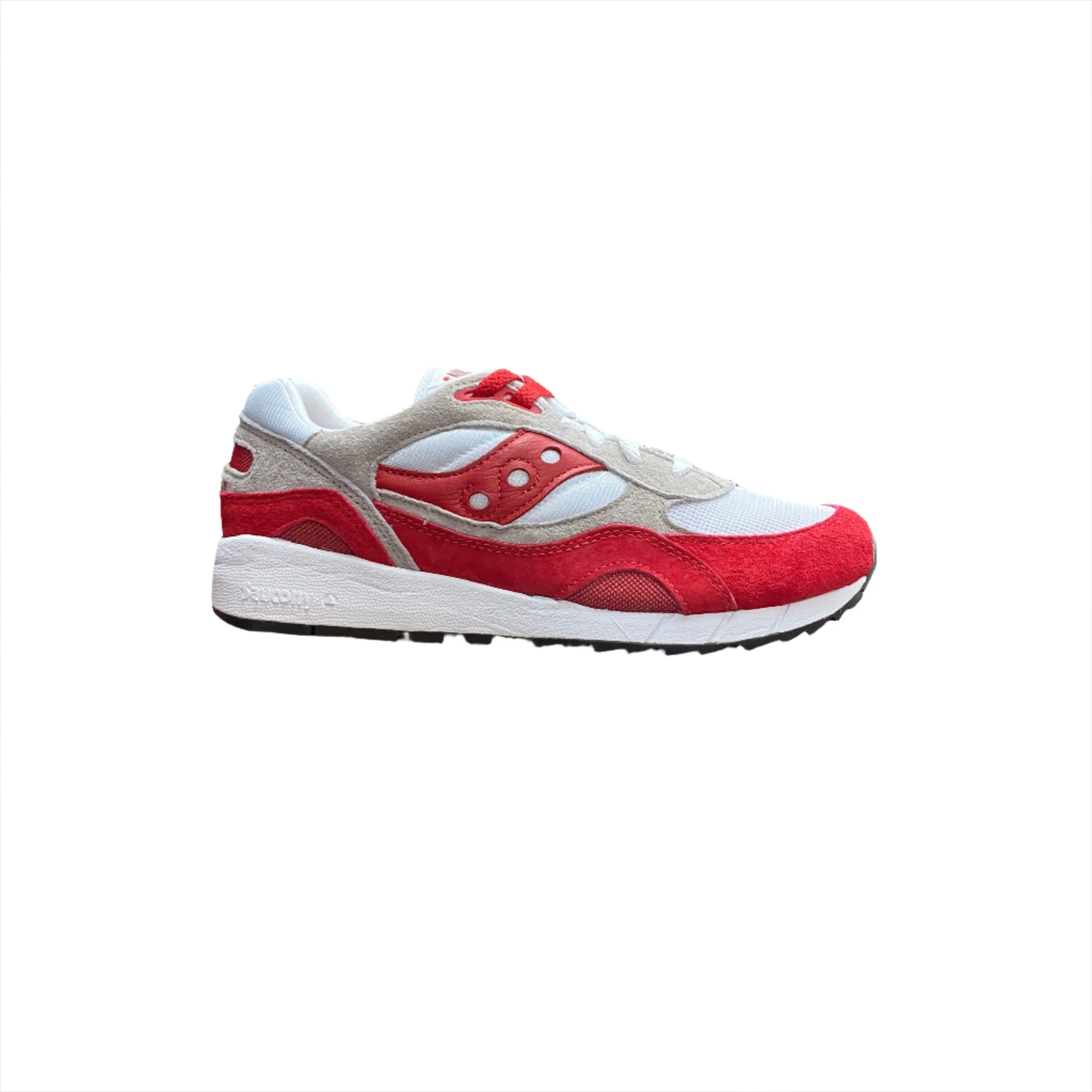 Saucony Originals SHADOW 6000 Men’s - WHITE/RED/ROUGE