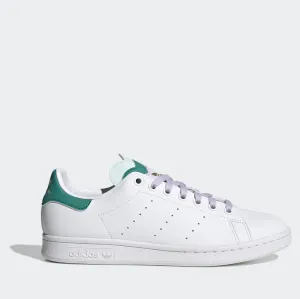 Scarpe Donna ADIDAS Sneakers linea Stan Smith colore Bianco Viola e Verde