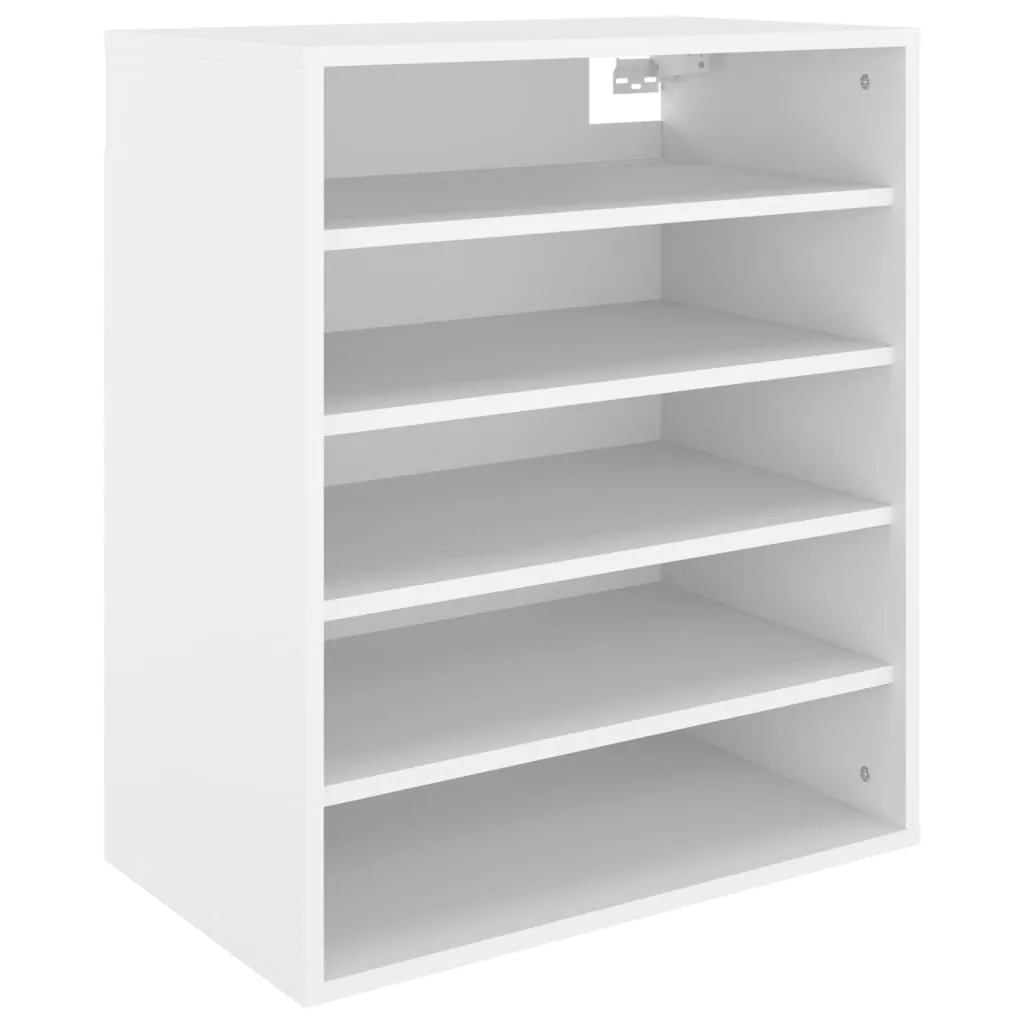 Shoe Cabinet White 60x35x70 cm Chipboard