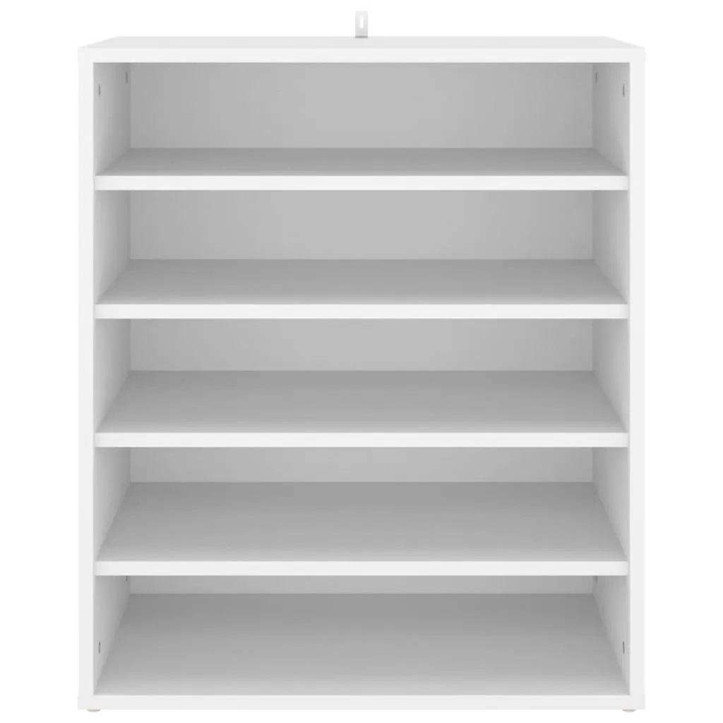 Shoe Cabinet White 60x35x70 cm Chipboard