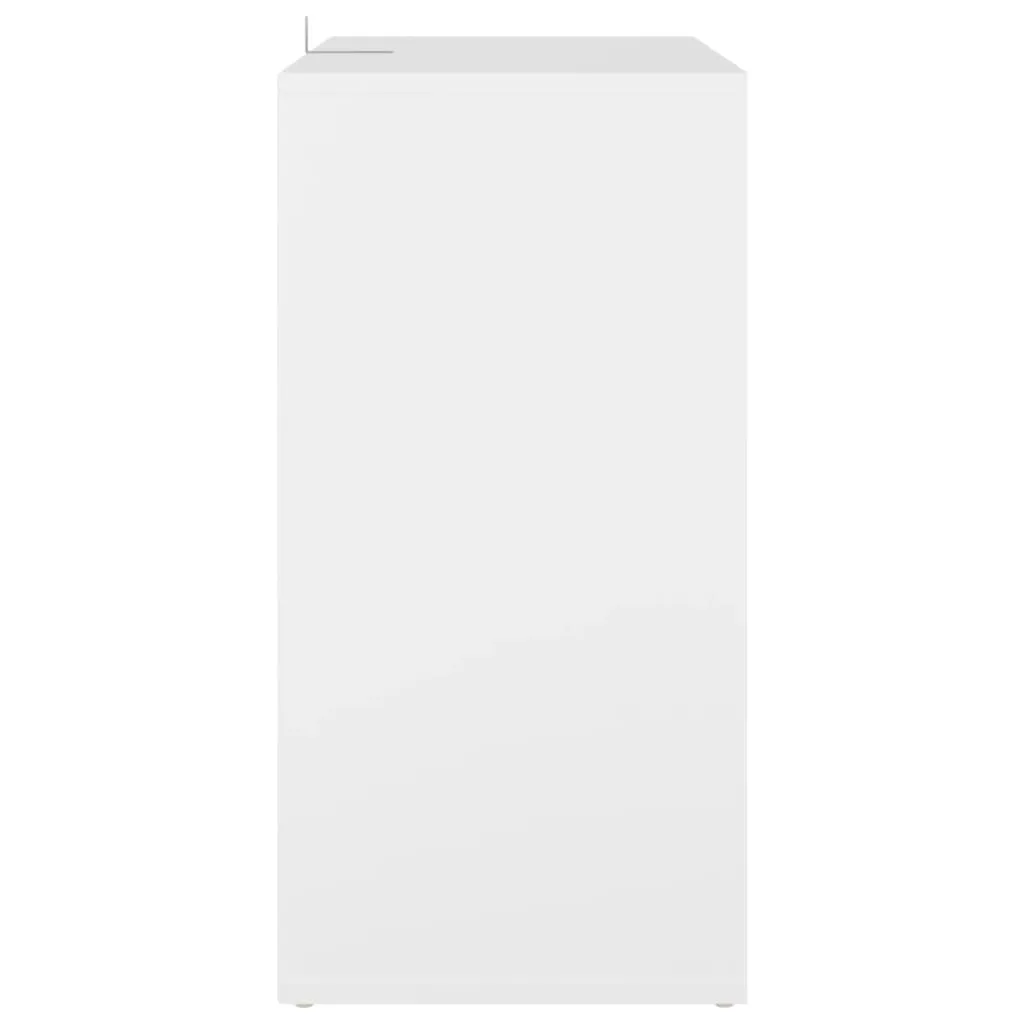 Shoe Cabinet White 60x35x70 cm Chipboard