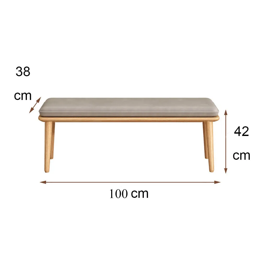 Shoe Rack Bench for Entryway-100CM