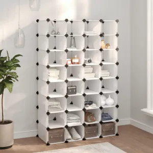 Shoe Rack Transparent 93x36.5x140 cm PP