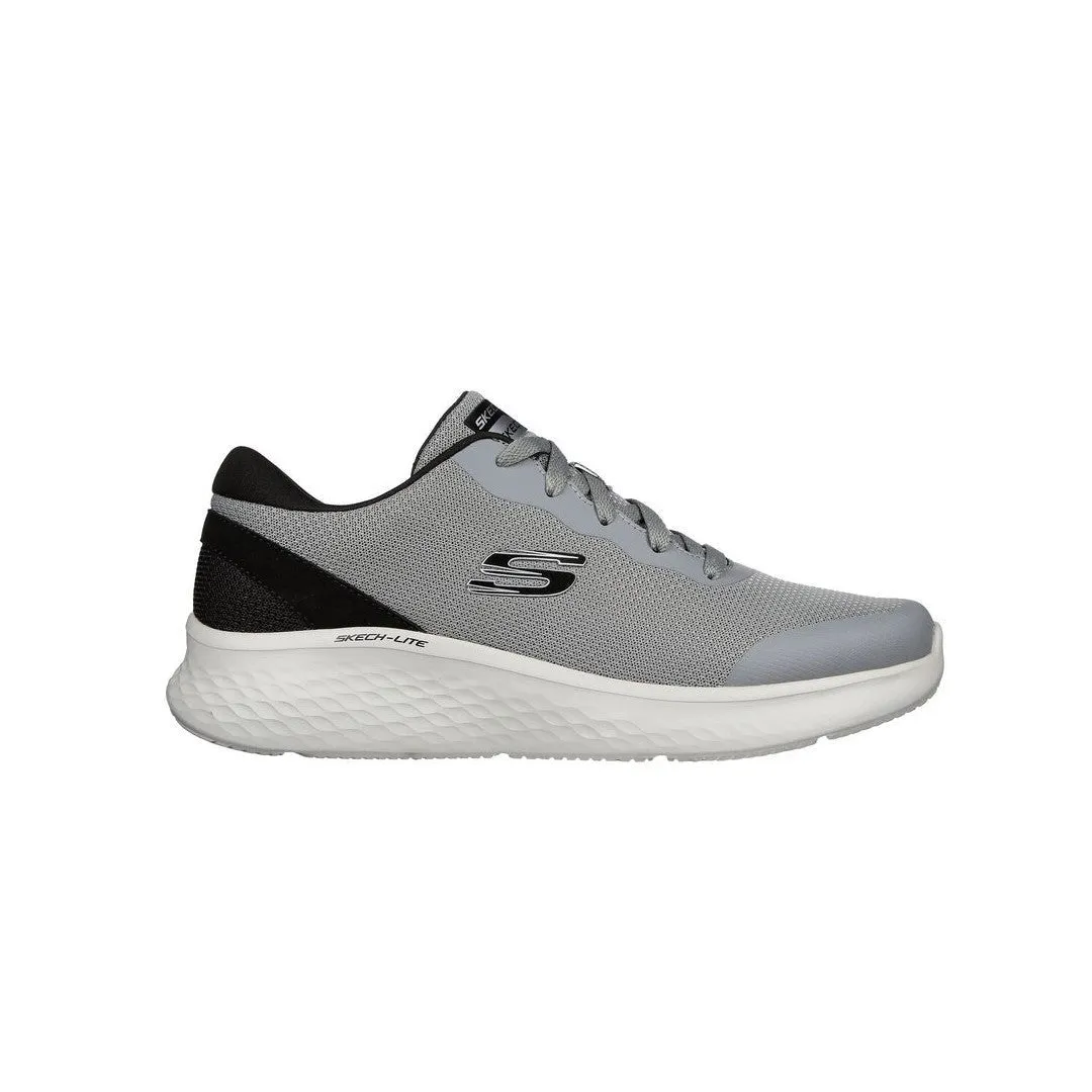 Skechers scarpa sportiva da walking da uomo Skech-Lite Pro Clear Rush 232591/GYBK grigio-nero