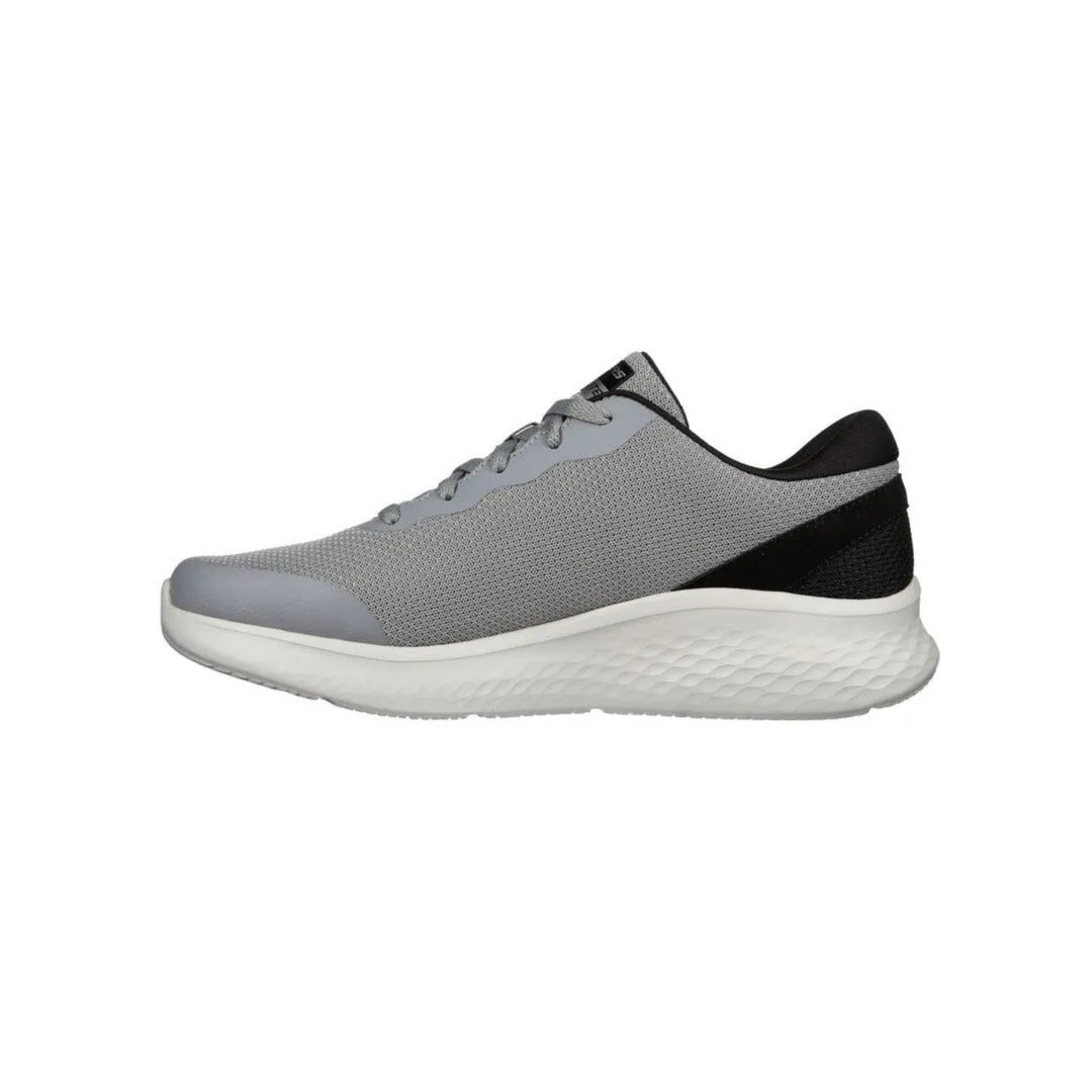 Skechers scarpa sportiva da walking da uomo Skech-Lite Pro Clear Rush 232591/GYBK grigio-nero