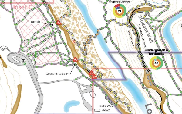 Smith Rock - A Climber's Map