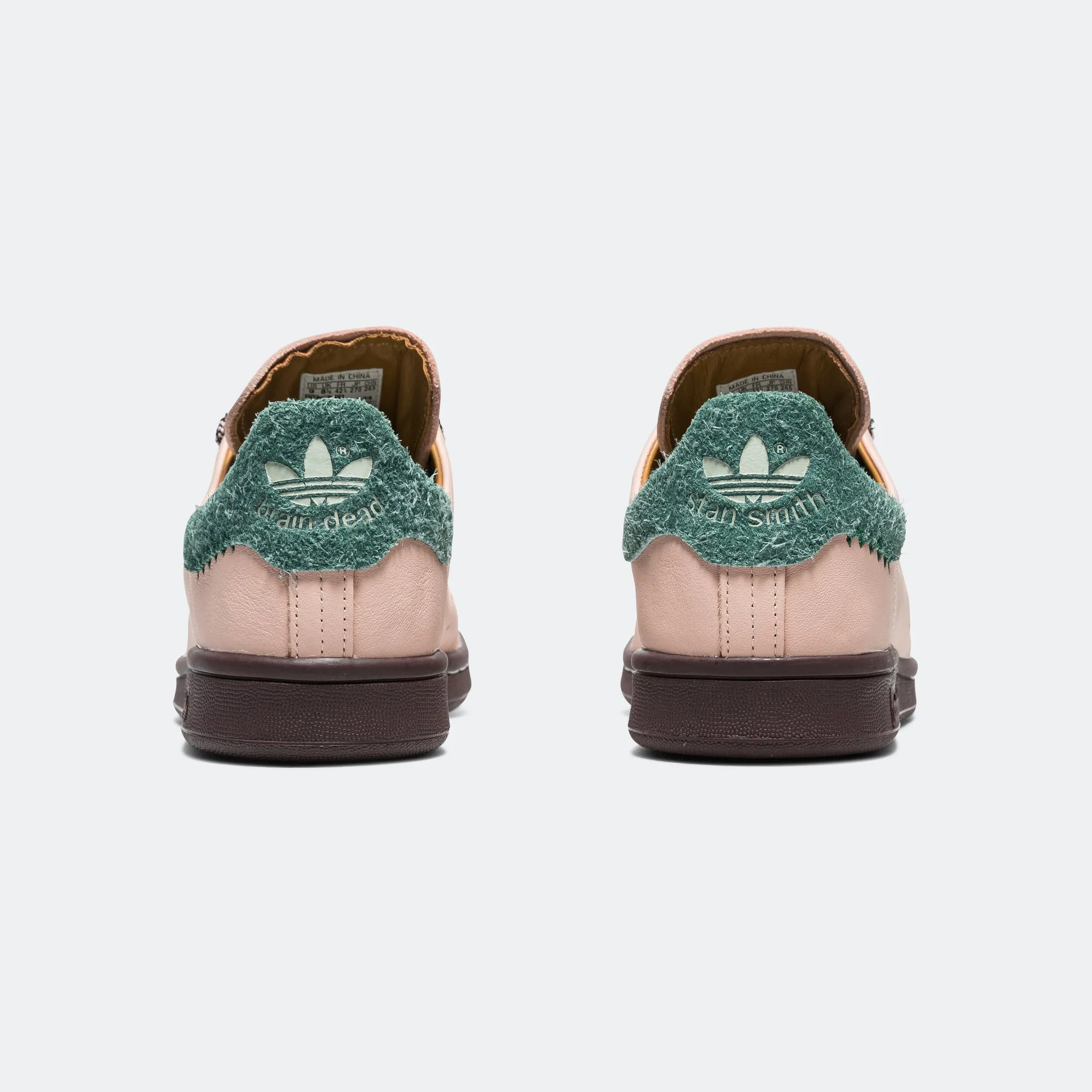 Stan Smith x Brain Dead - Vapour Pink/Mineral Green-Mesa