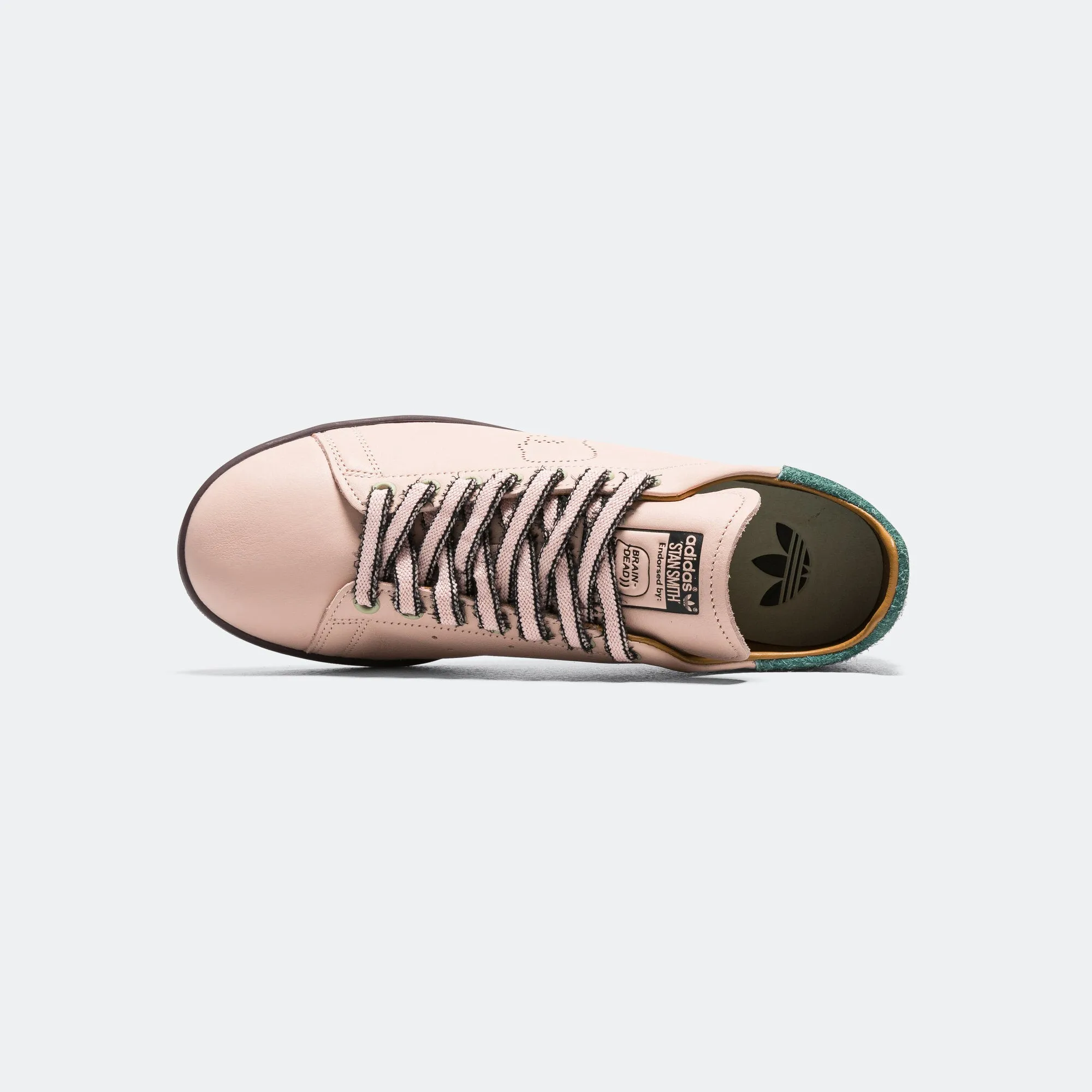 Stan Smith x Brain Dead - Vapour Pink/Mineral Green-Mesa