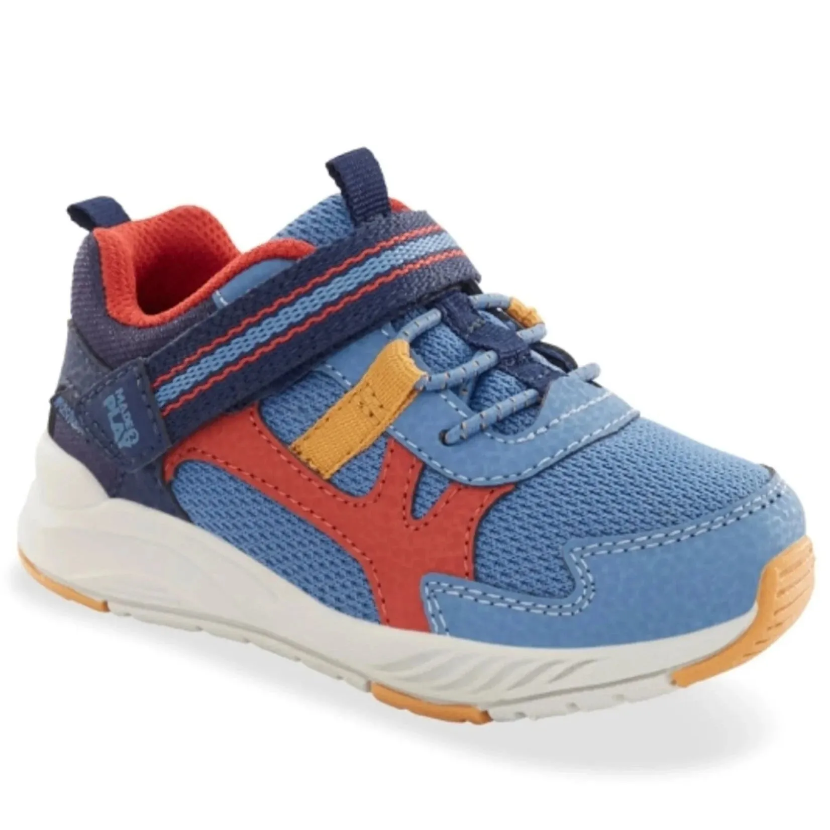 Stride Rite Blue Multi made2play Toddler Sneaker