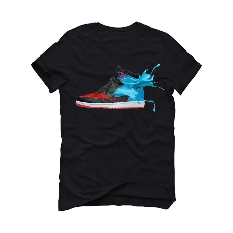 The Air Jordan 1 “UNC To CHI” 2020 Black T-Shirt (NC CHI)