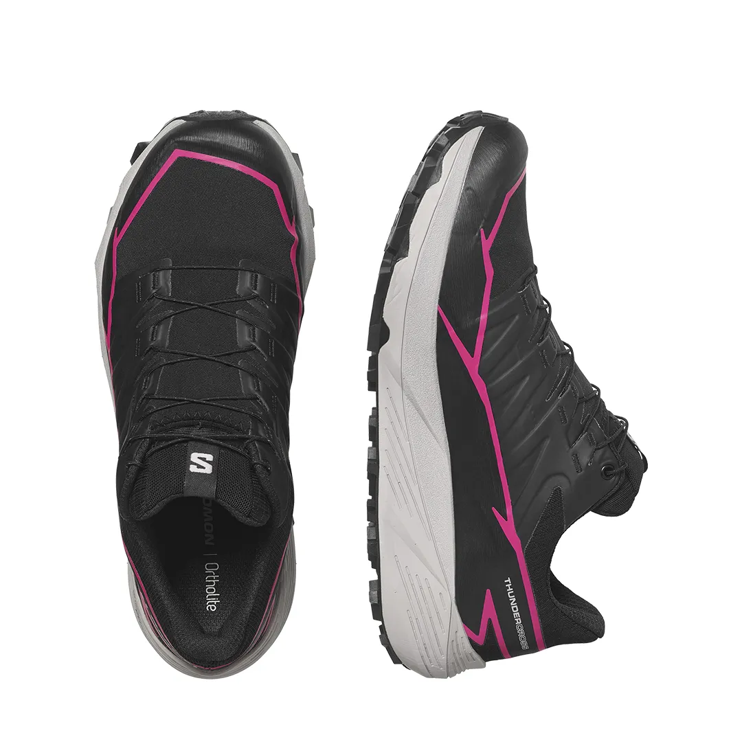 THUNDERCROSS GTX W Women Trail Running Shoes Black / Black / Pink Glo