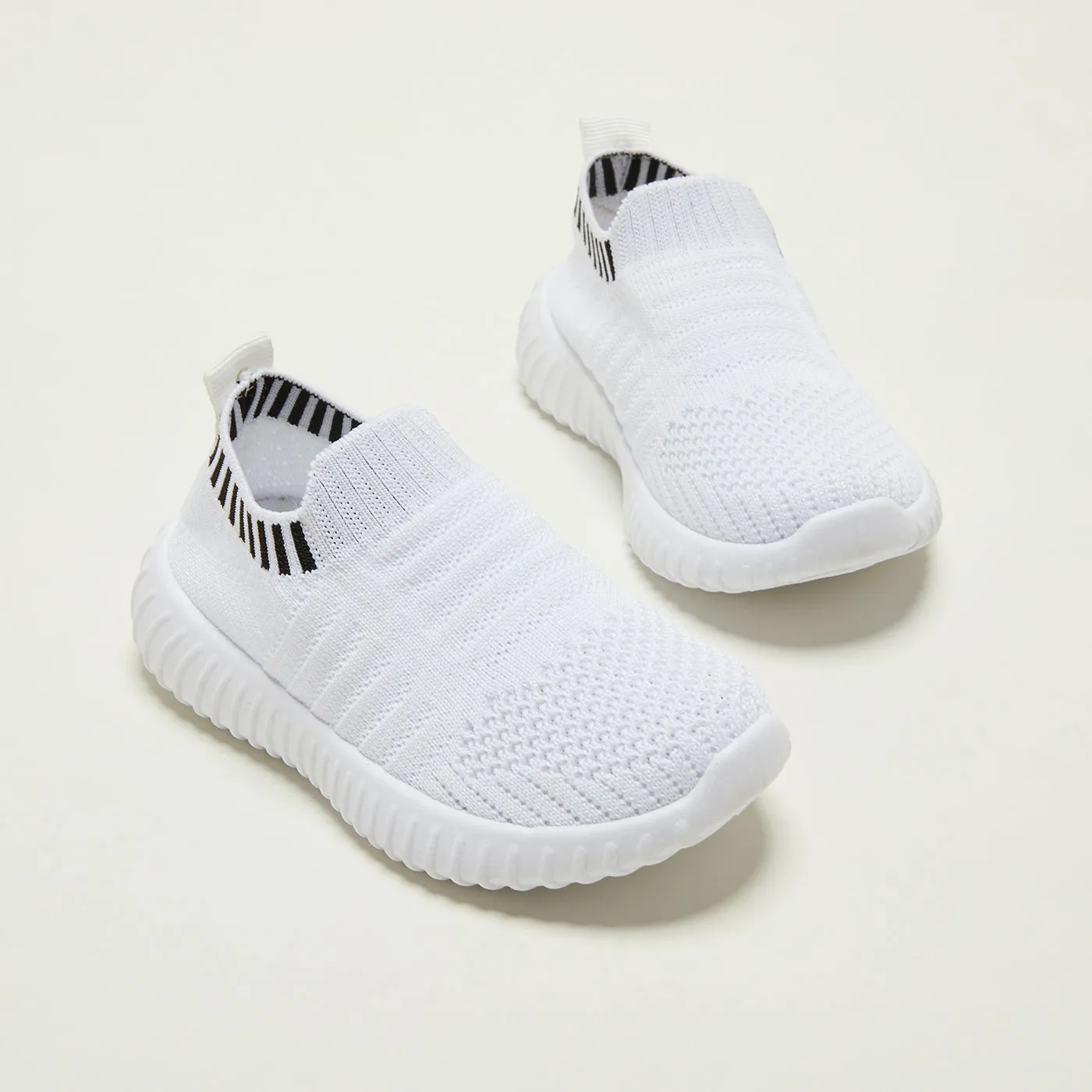 Toddler / Kid Knit Panel Slip-on Sports Shoes