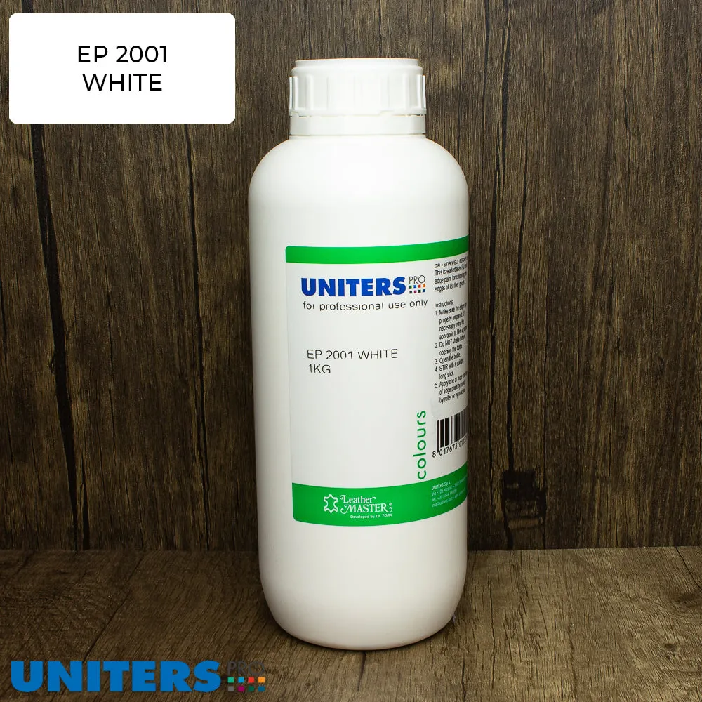 UNITERS BASE COLOUR EDGE PAINT 2000 MATT - 2001 WHITE - 1KG