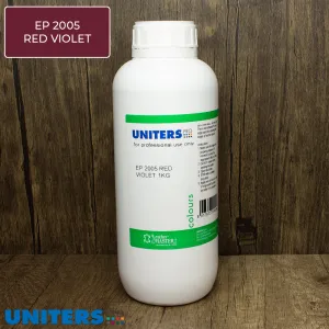 UNITERS BASE COLOUR EDGE PAINT 2000 MATT - 2005 RED VIOLET - 1KG