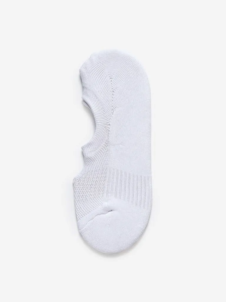 WES Lounge White Trainer Socks Pack Of Three