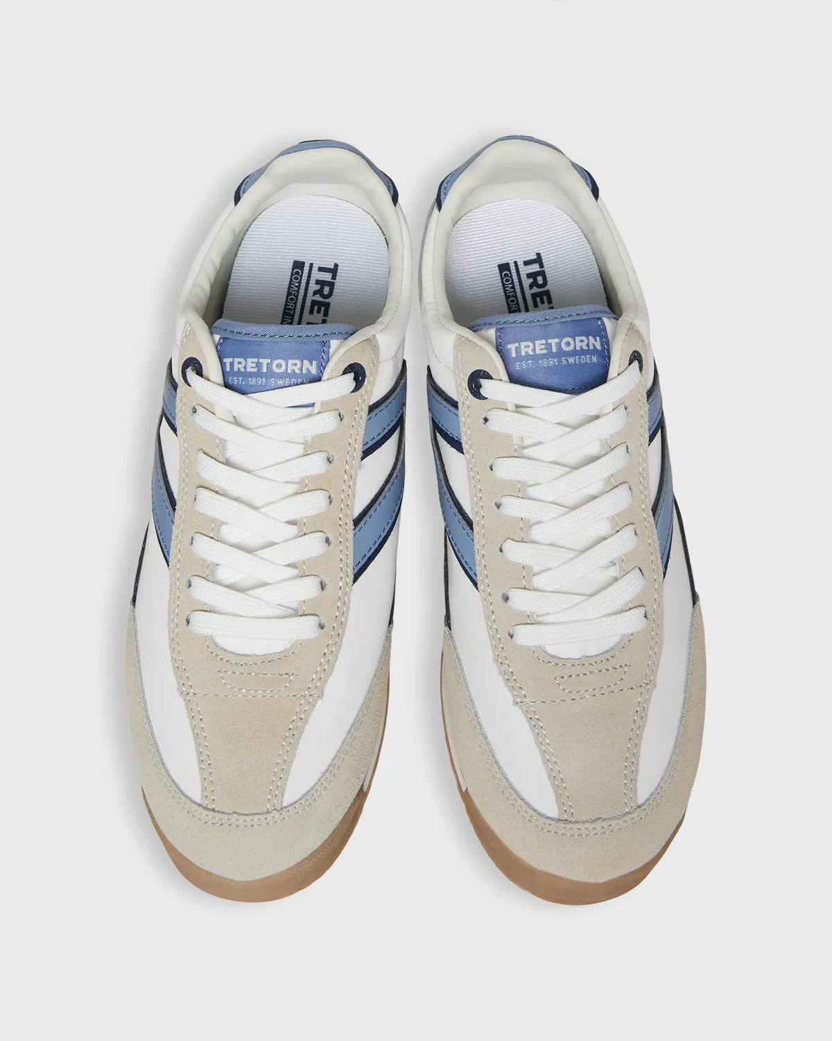 Women's Rawlins Elite Sneaker in White/Blue