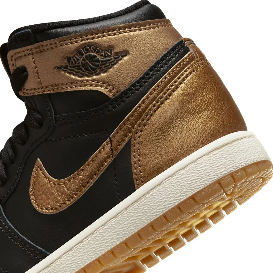 Y Jordan 1 Retro High OG "Black and Gold" FD1412-071