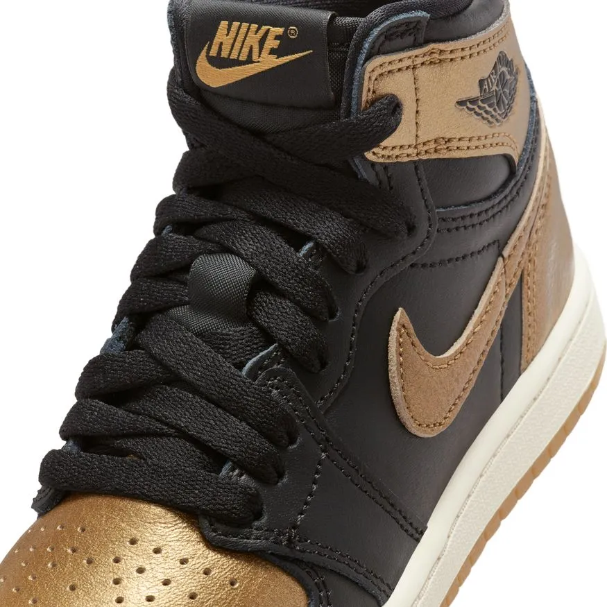 Y Jordan 1 Retro High OG "Black and Gold" FD1412-071