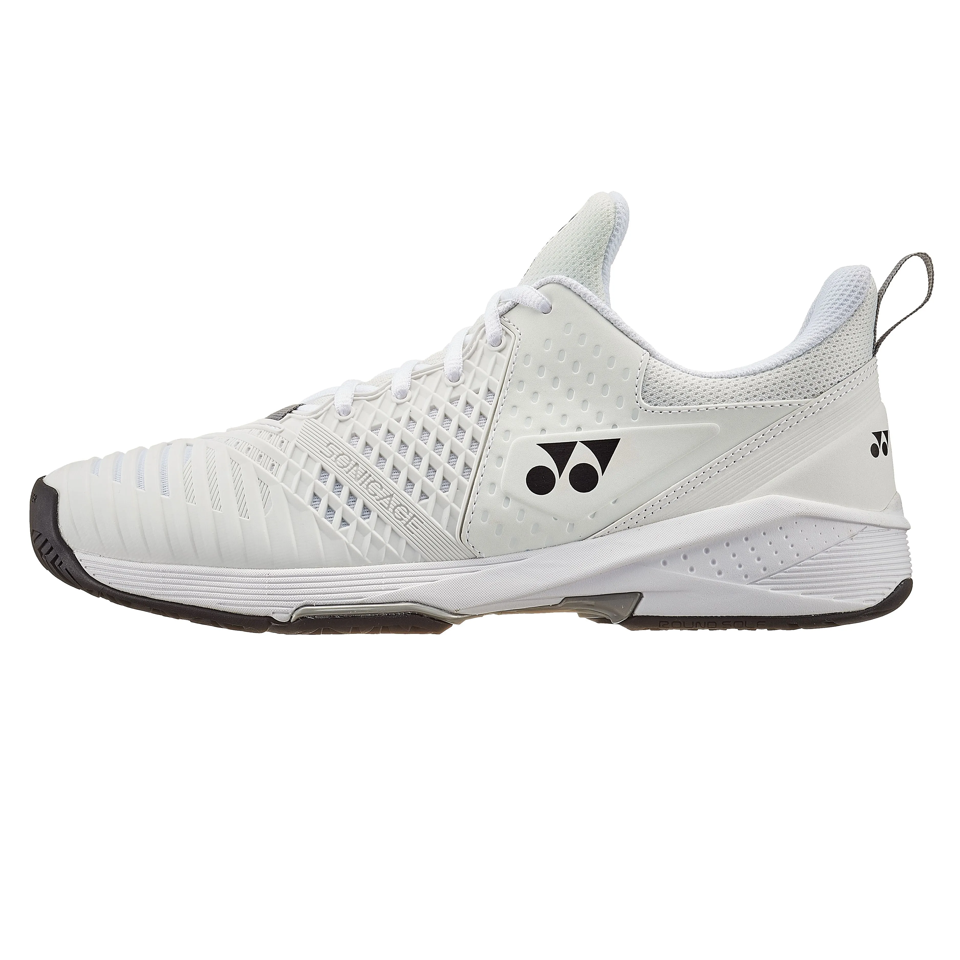 Yonex Men's Sonicage 3 WIDE 2E (White/Black)