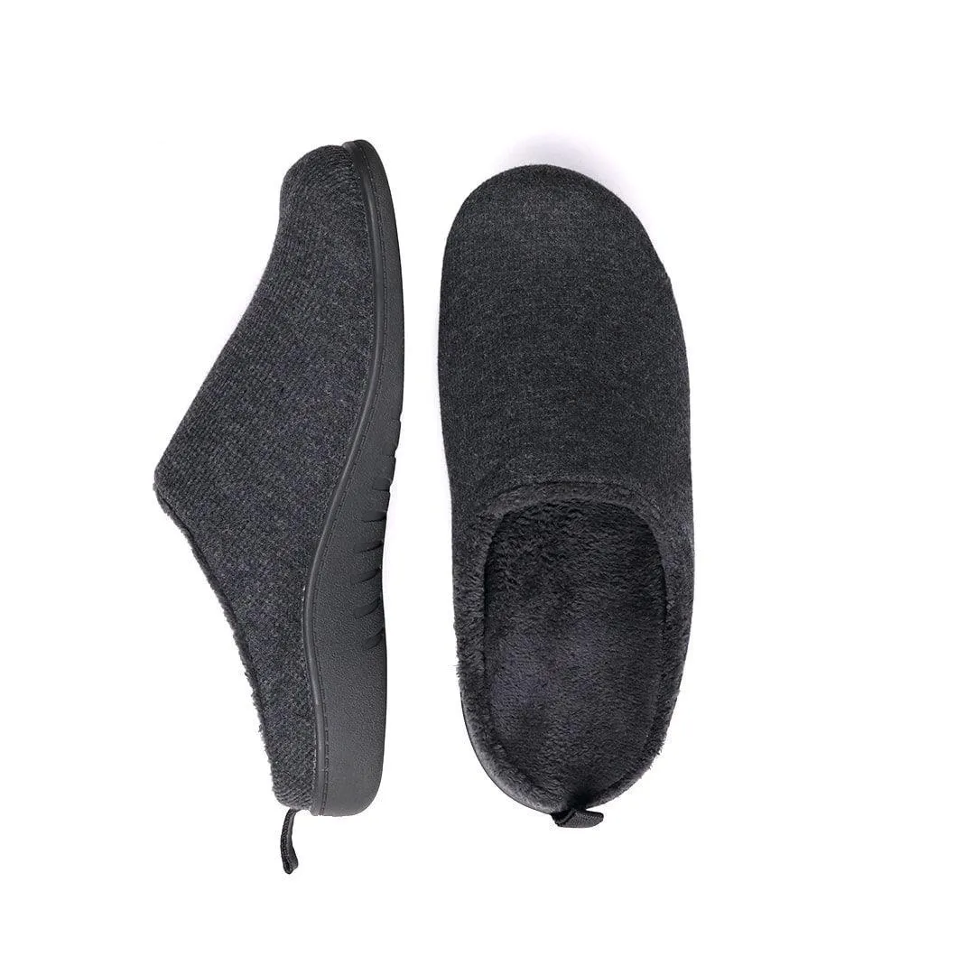 Zullaz Mens Slipper-Grey